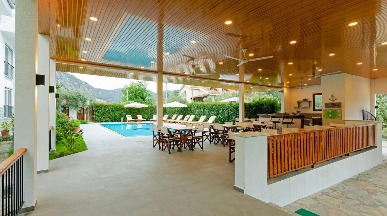 Kerem Apart Hotel Göcek Exterior foto
