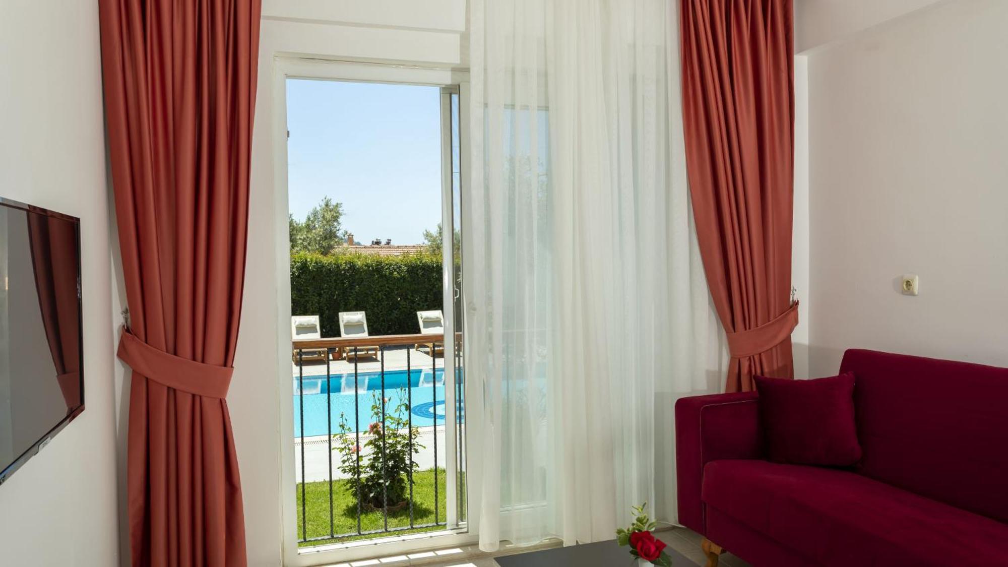 Kerem Apart Hotel Göcek Zimmer foto